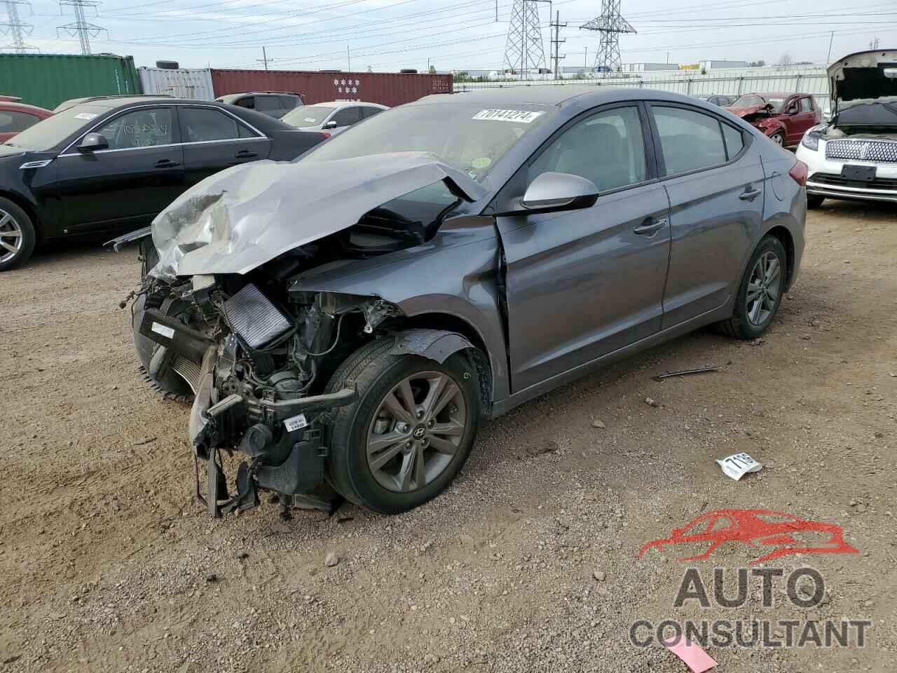 HYUNDAI ELANTRA 2018 - 5NPD84LF0JH248934