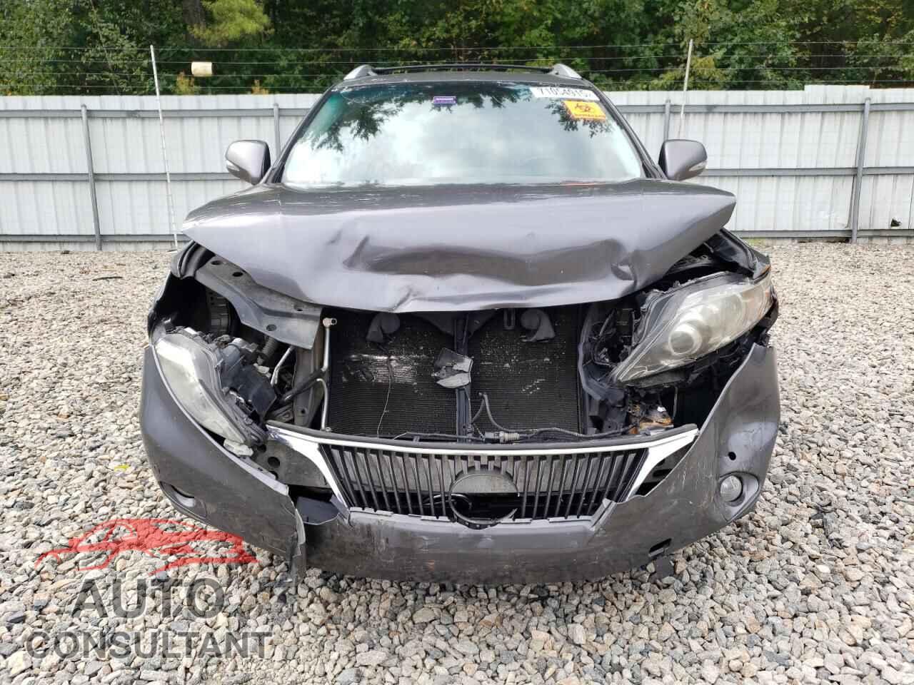 LEXUS RX350 2012 - 2T2BK1BA2CC121455