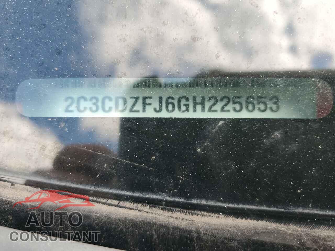 DODGE CHALLENGER 2016 - 2C3CDZFJ6GH225653