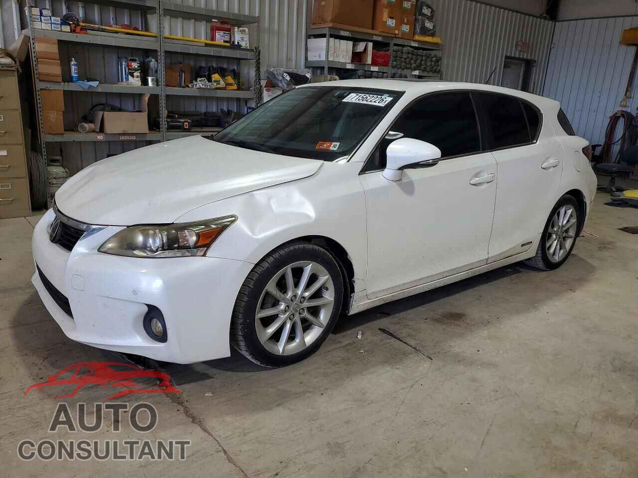 LEXUS CT 200 2013 - JTHKD5BH8D2153229