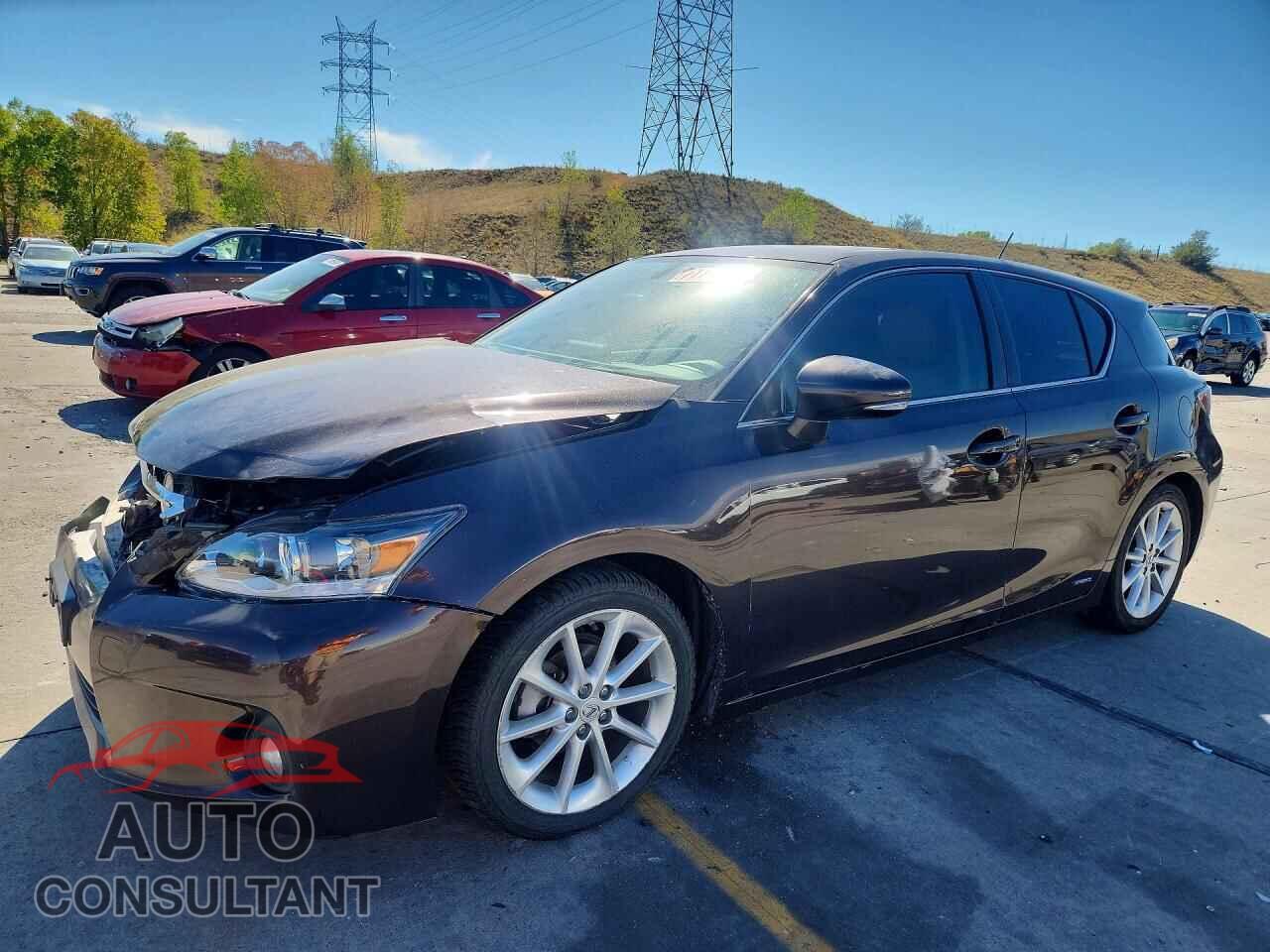 LEXUS CT 200 2012 - JTHKD5BH3C2117379