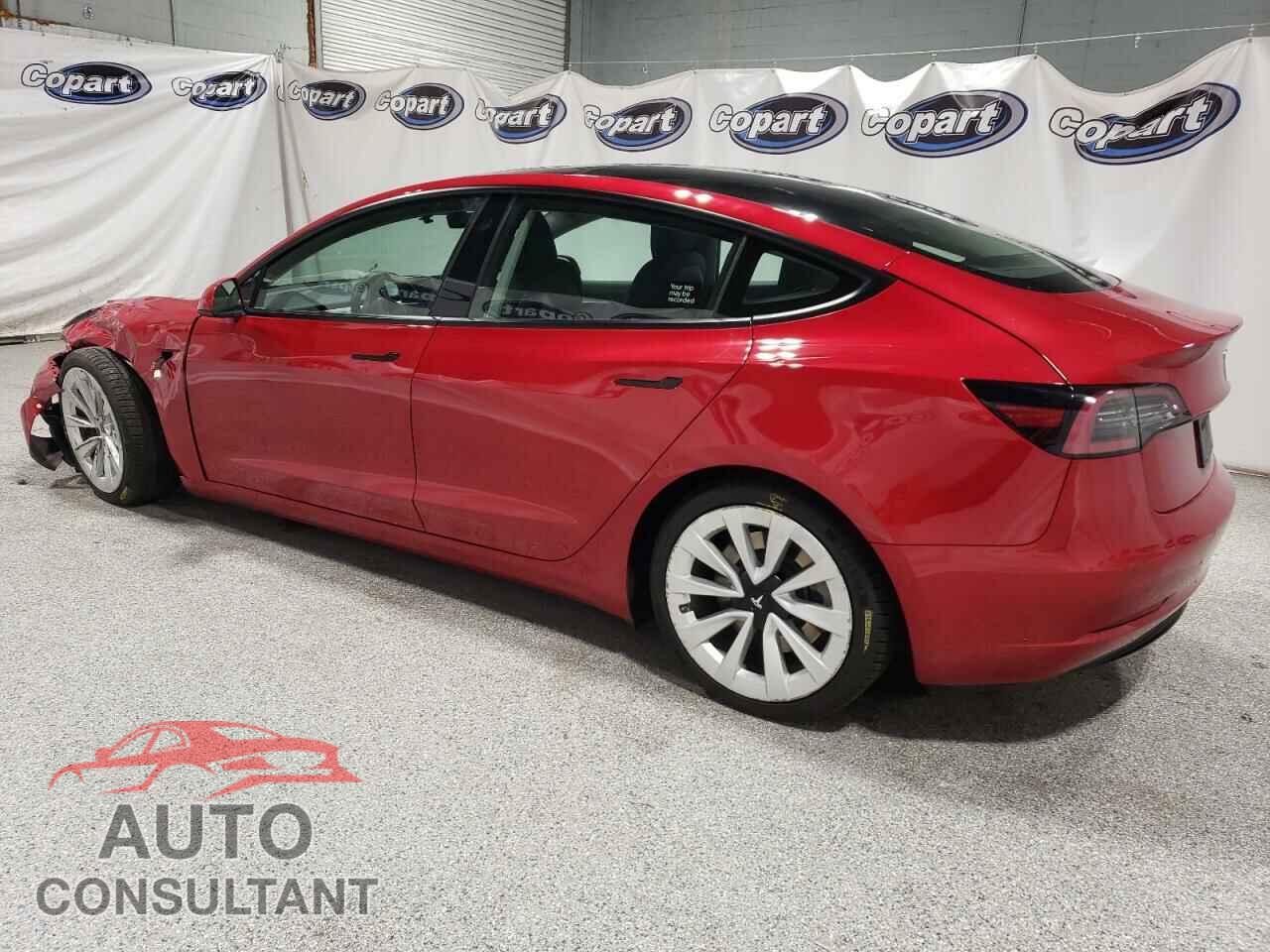 TESLA MODEL 3 2022 - 5YJ3E1EA2NF286531