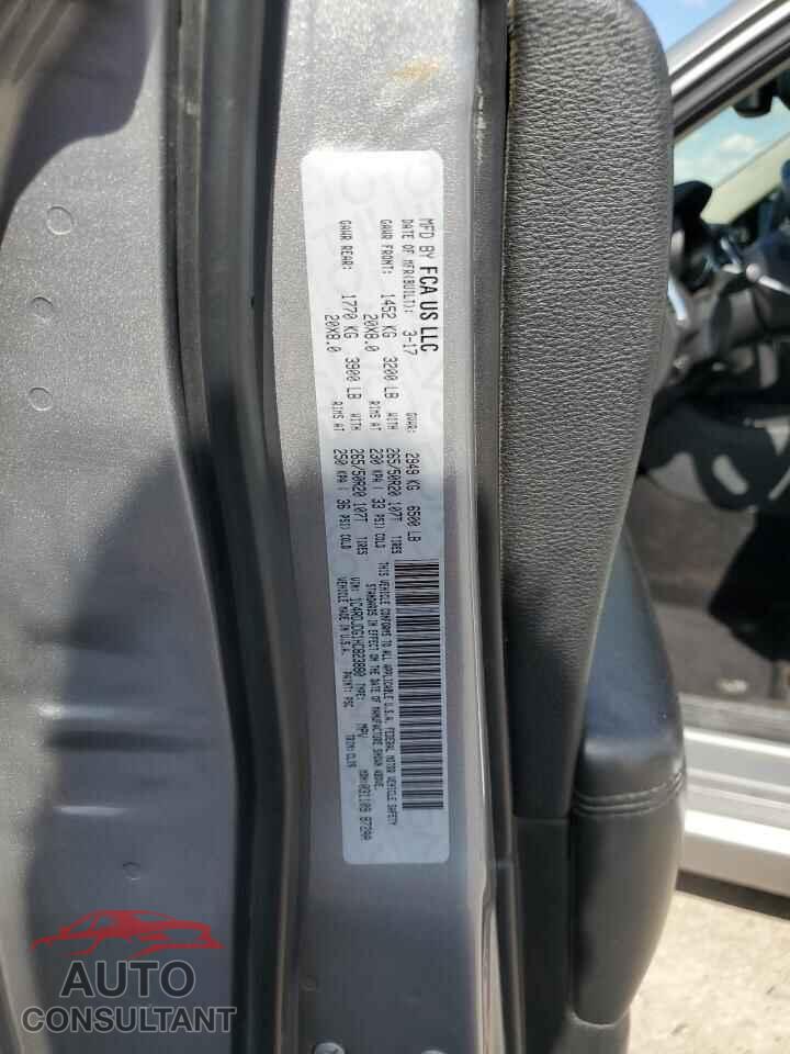 DODGE DURANGO 2017 - 1C4RDJDG1HC823880