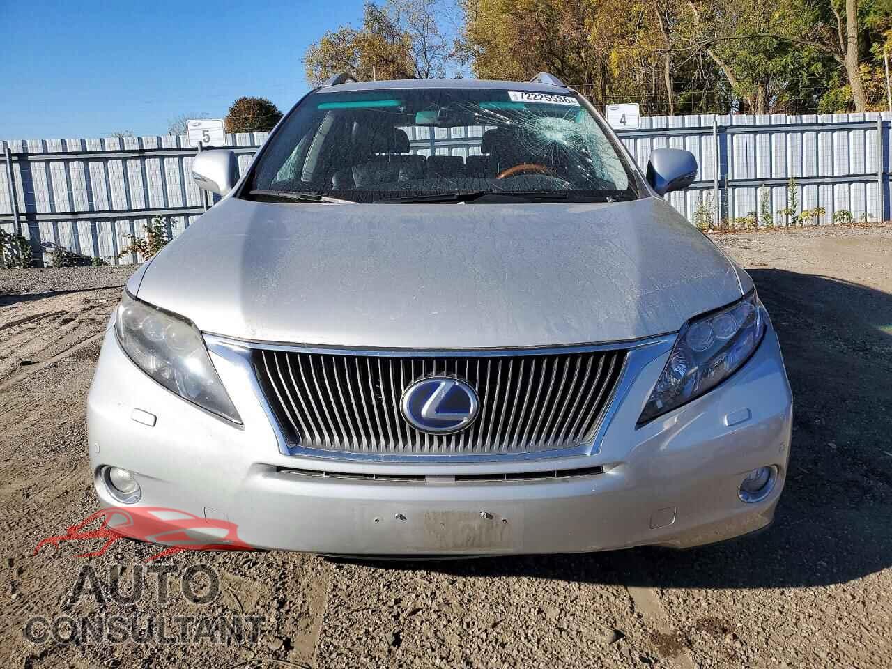 LEXUS RX450 2012 - JTJBC1BA8C2427010