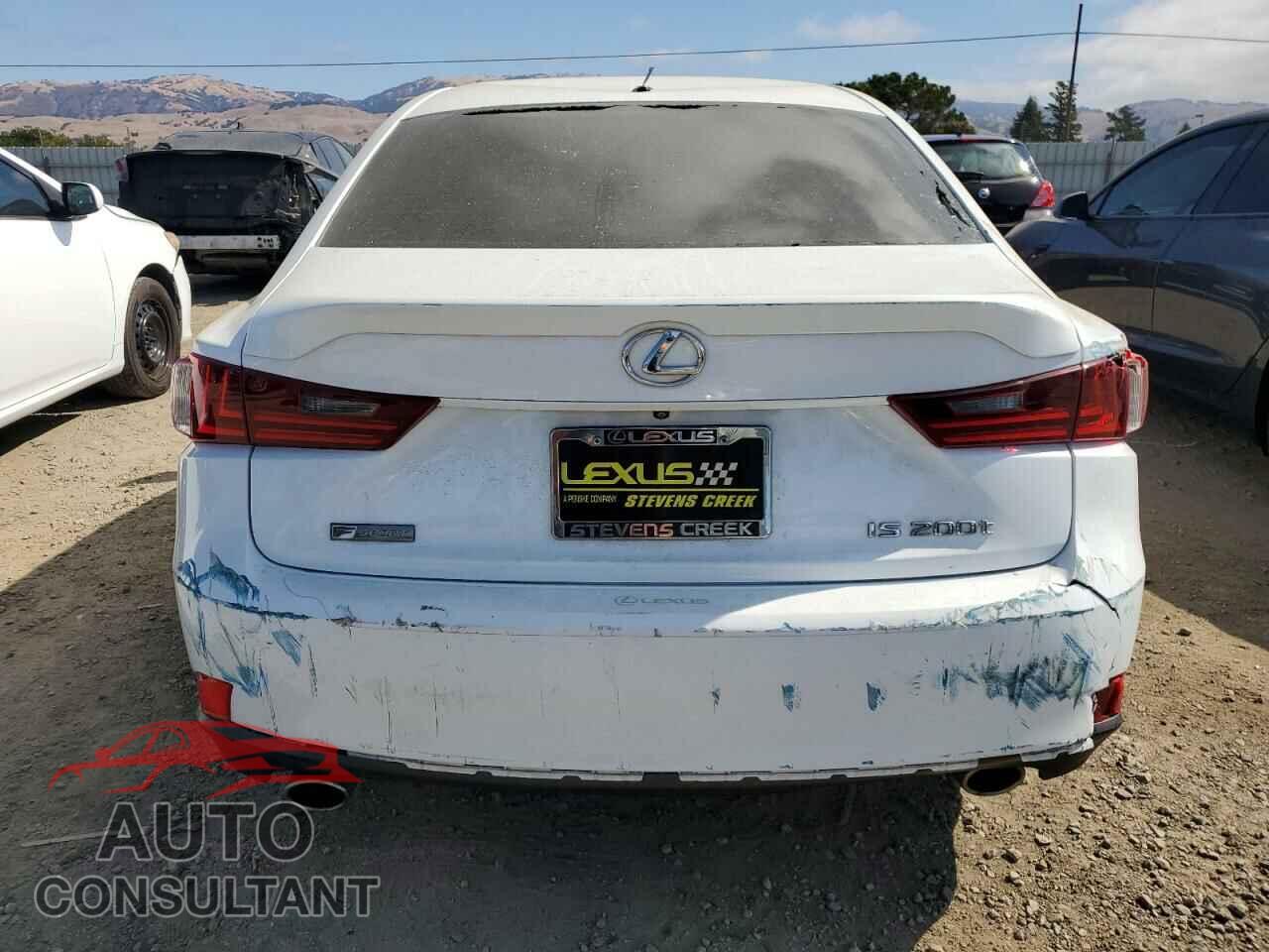 LEXUS IS 2016 - JTHBA1D21G5036055