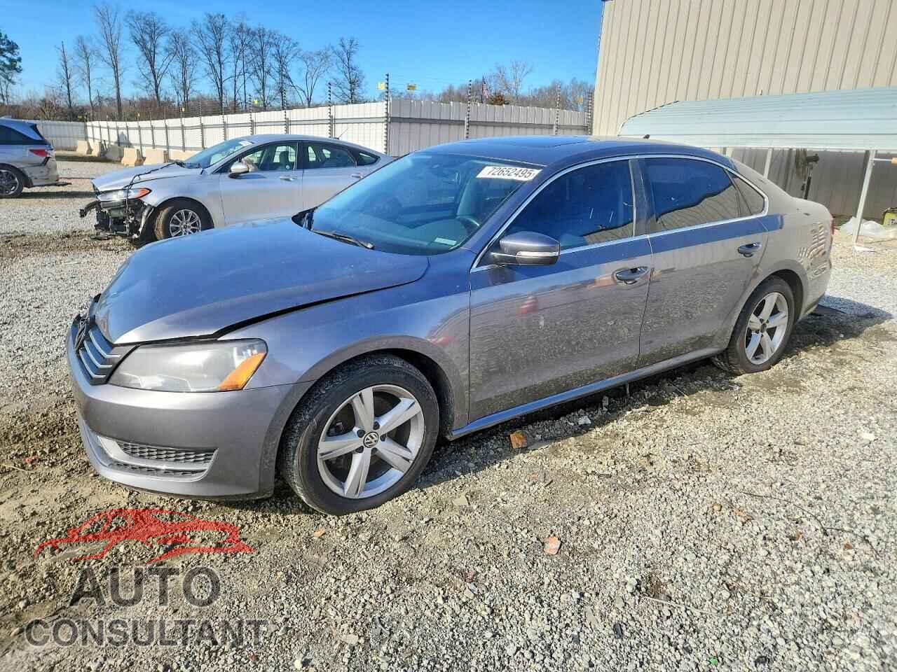 VOLKSWAGEN PASSAT 2013 - 1VWBP7A33DC064069