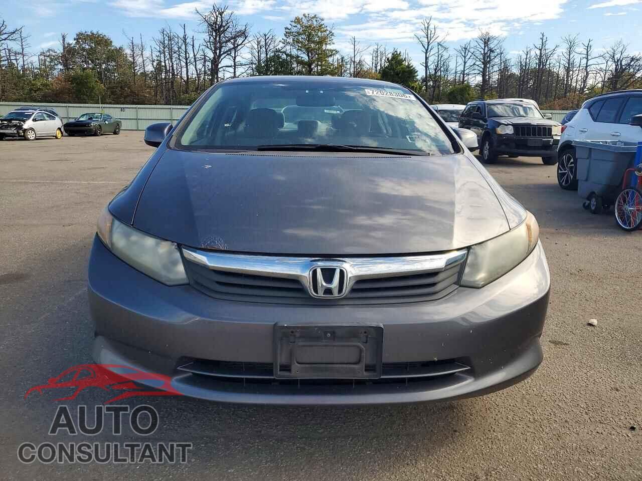 HONDA CIVIC 2012 - 19XFB2F52CE310794
