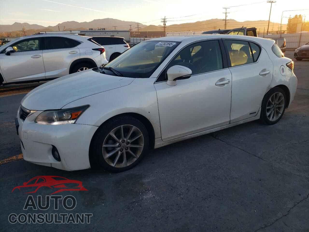 LEXUS CT 200 2012 - JTHKD5BH7C2056683
