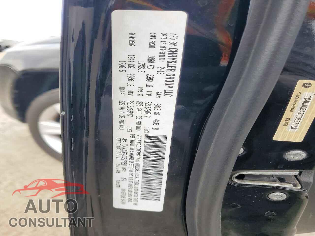 JEEP COMPASS 2012 - 1C4NJCBA2CD627158