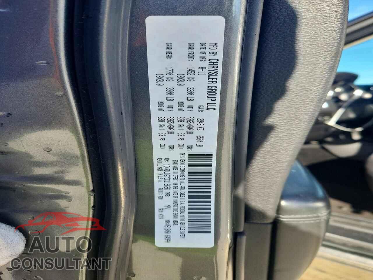 DODGE DURANGO 2012 - 1C4RDJDG7CC118686