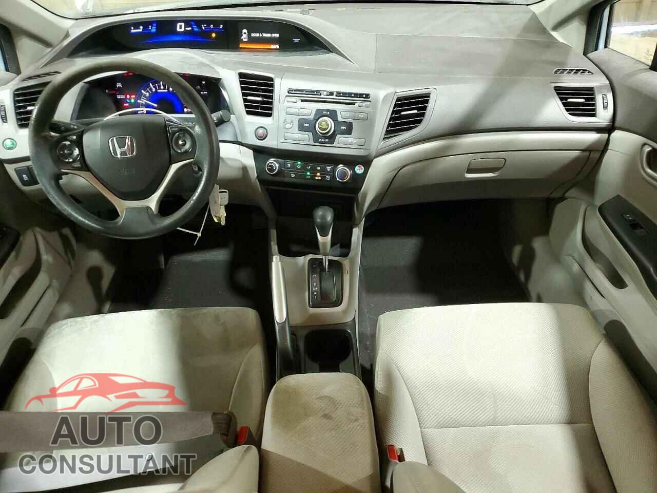 HONDA CIVIC 2012 - 2HGFB2F52CH591274
