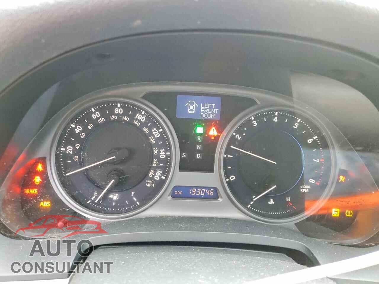 LEXUS IS 2009 - JTHCK262192031012