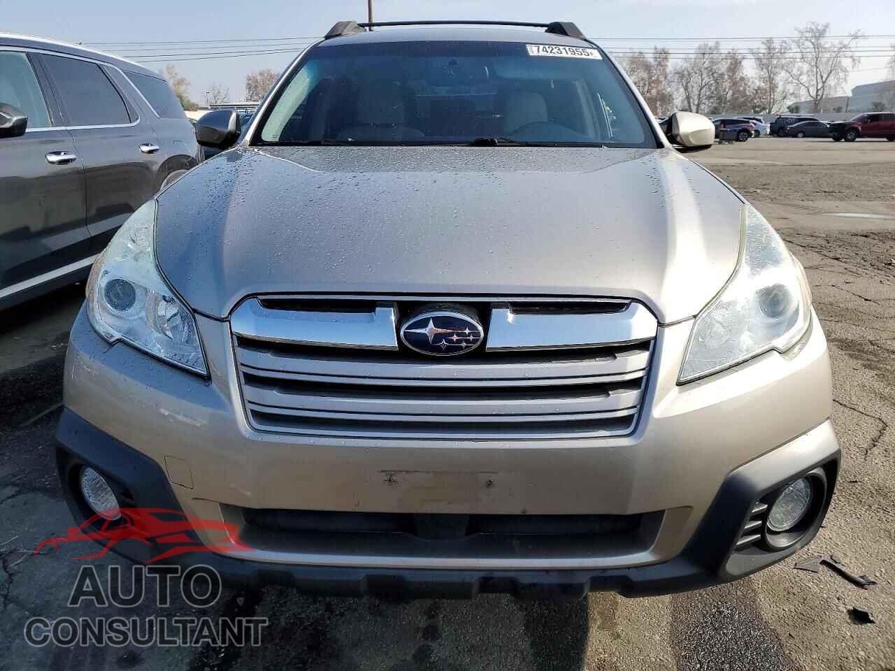 SUBARU OUTBACK 2014 - 4S4BRBCC0E3222135