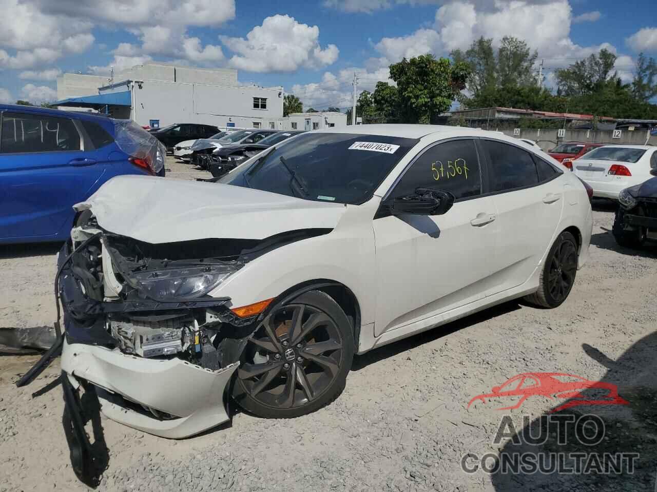 HONDA CIVIC 2019 - 2HGFC2F84KH579181