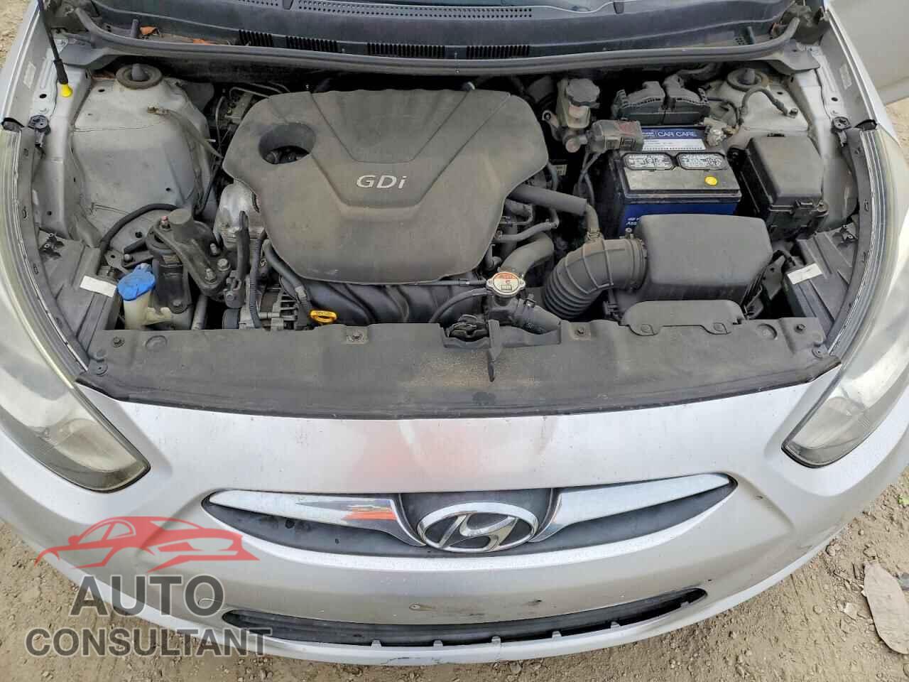 HYUNDAI ACCENT 2012 - KMHCU4AE7CU247138