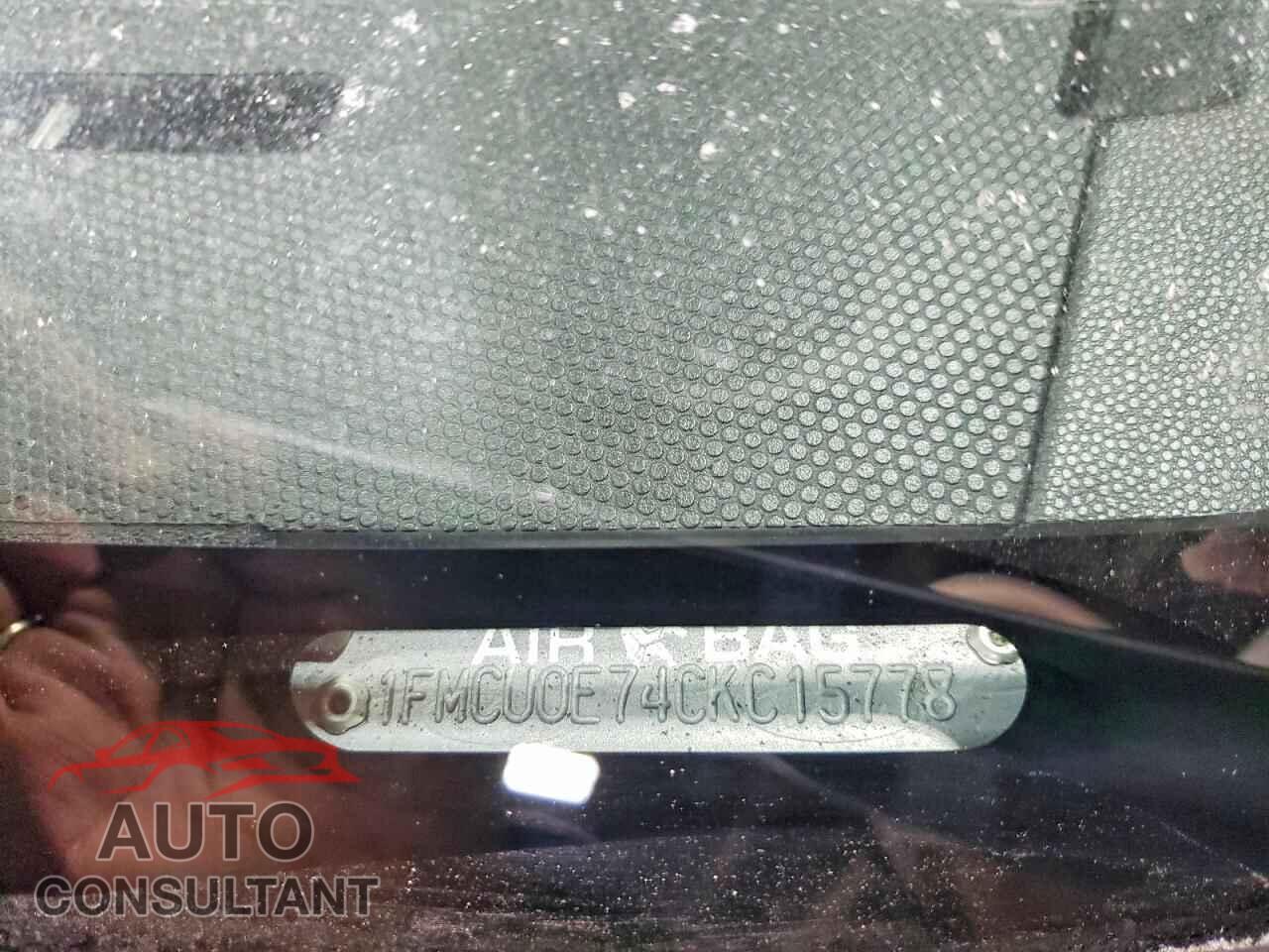 FORD ESCAPE 2012 - 1FMCU0E74CKC15778