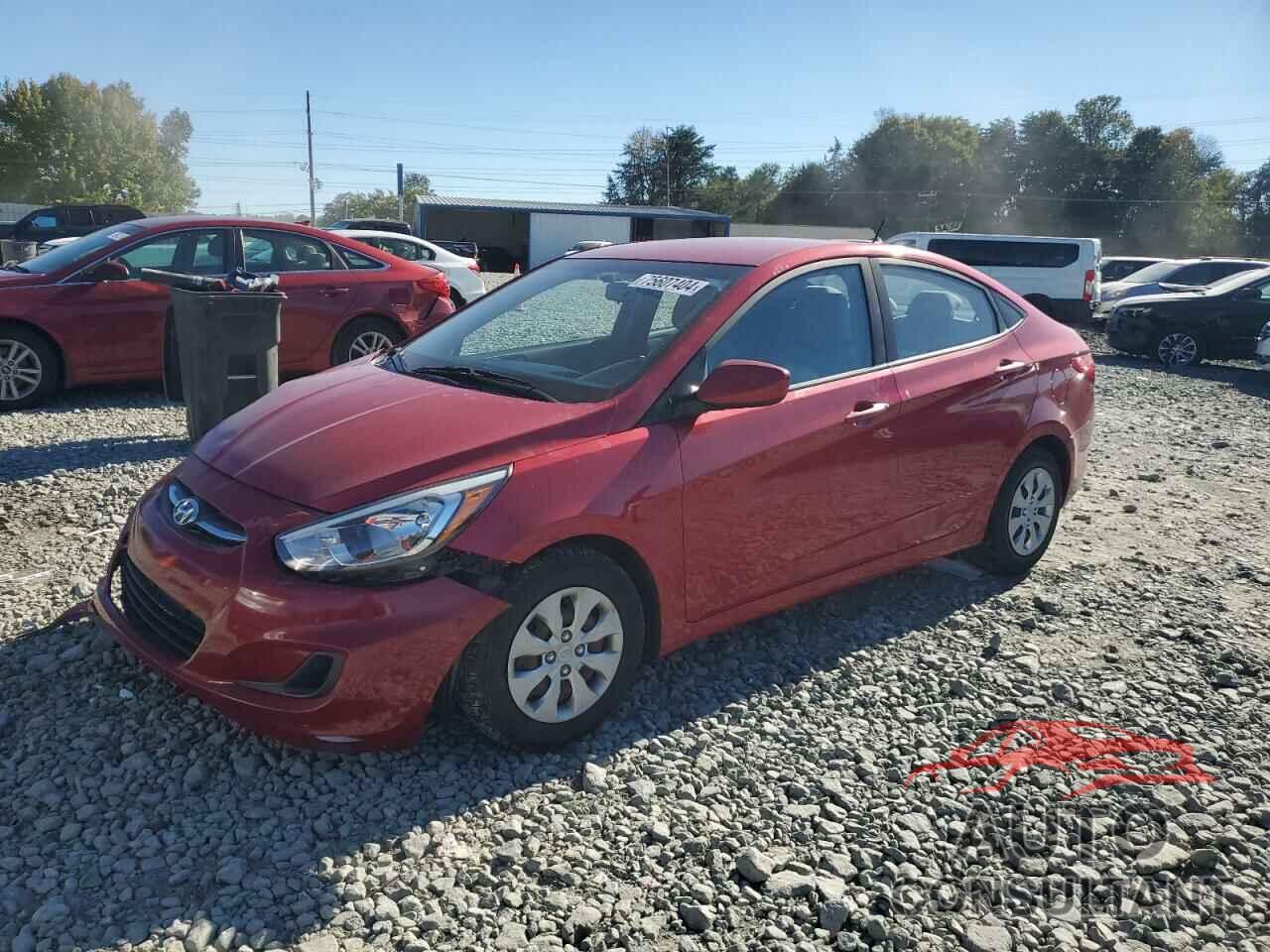 HYUNDAI ACCENT 2016 - KMHCT4AE2GU072824