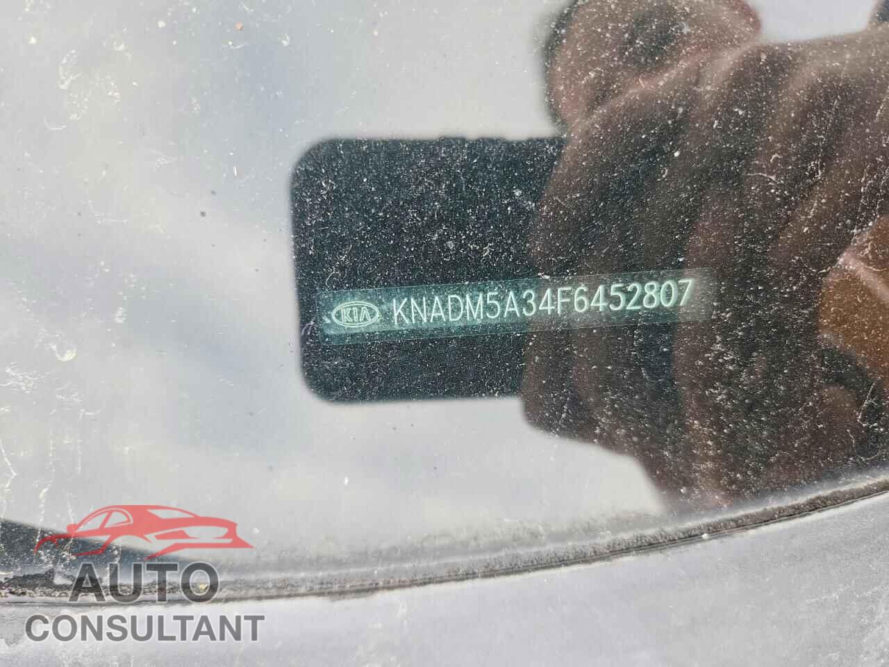 KIA RIO 2015 - KNADM5A34F6452807