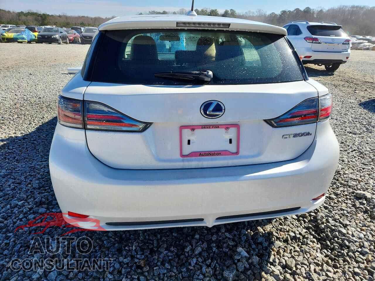 LEXUS CT 200H 2011 - JTHKD5BH3B2039104