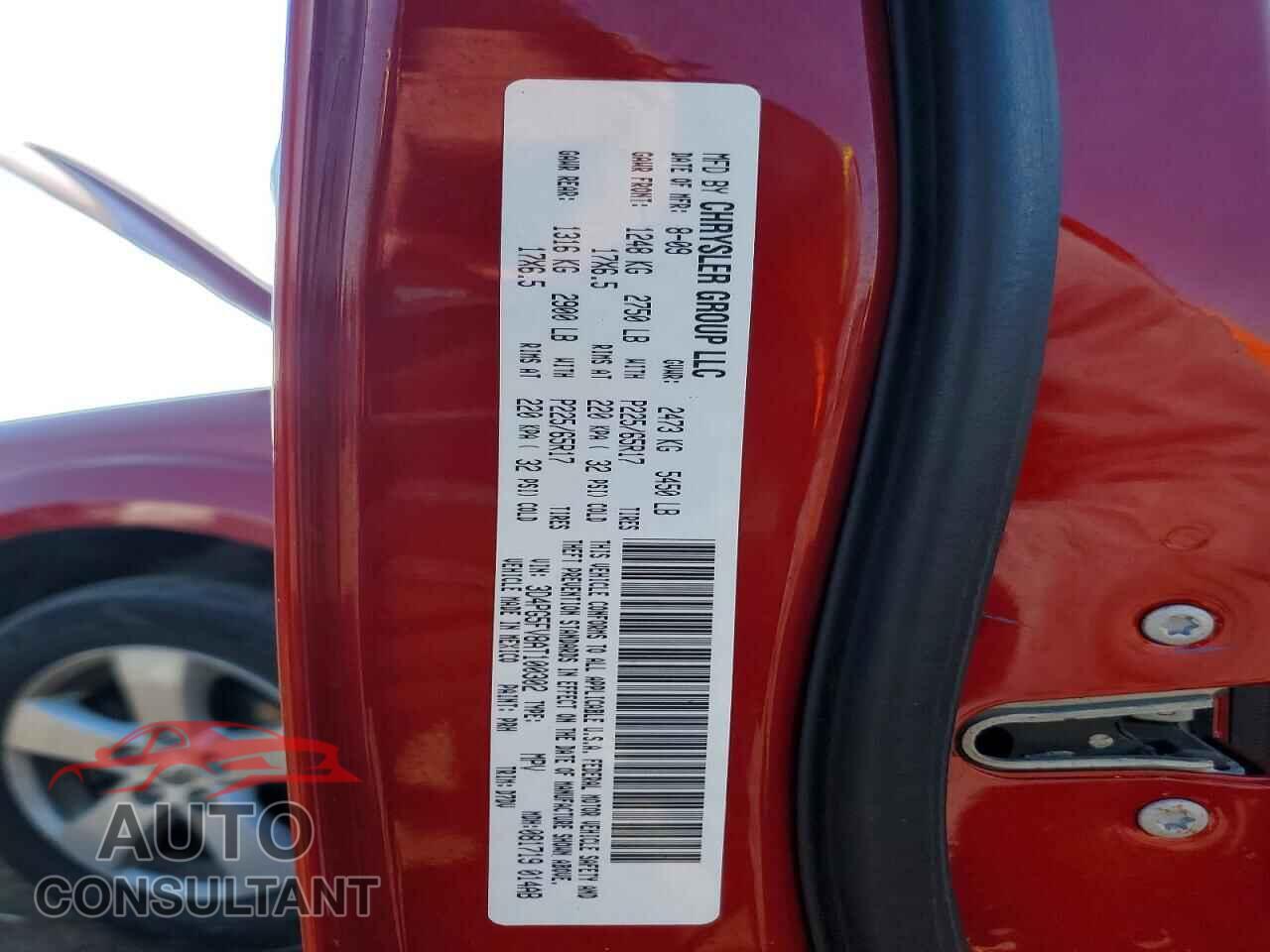 DODGE JOURNEY 2010 - 3D4PG5FV8AT100302