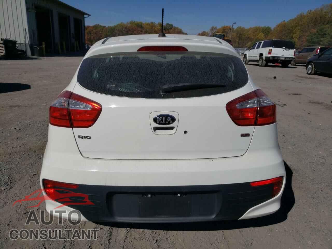 KIA RIO 2016 - KNADM5A30G6625420