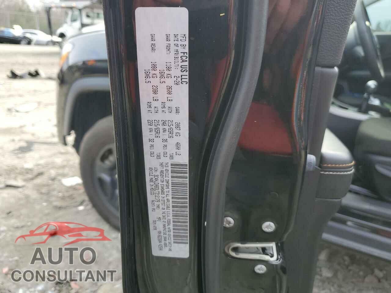 JEEP COMPASS 2020 - 3C4NJDAB3LT212179