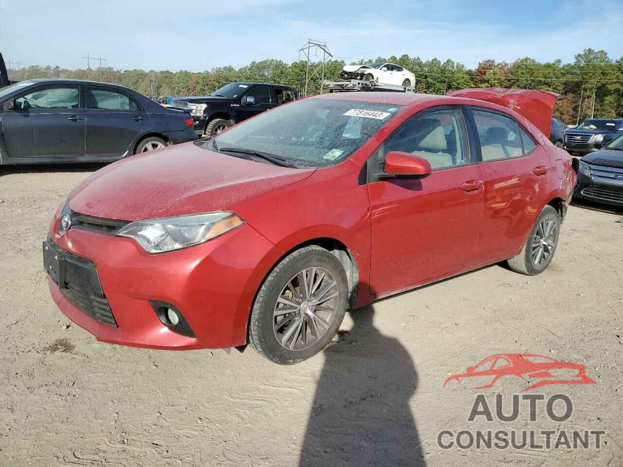 TOYOTA COROLLA 2016 - 2T1BURHE5GC663419