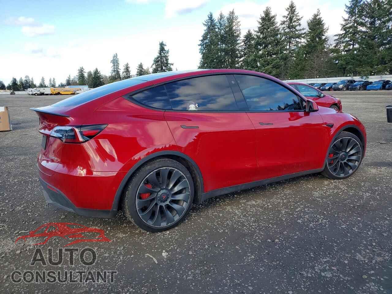 TESLA MODEL Y 2022 - 7SAYGDEF8NF398959