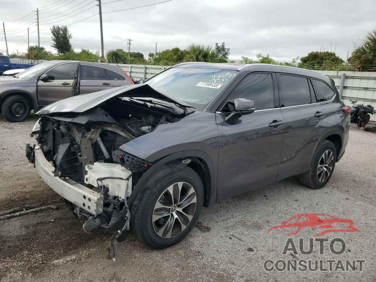 TOYOTA HIGHLANDER 2021 - 5TDGZRAH6MS042897