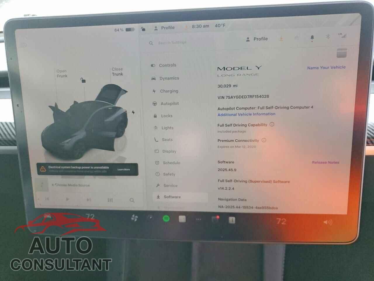 TESLA MODEL Y 2024 - 7SAYGDED7RF154028