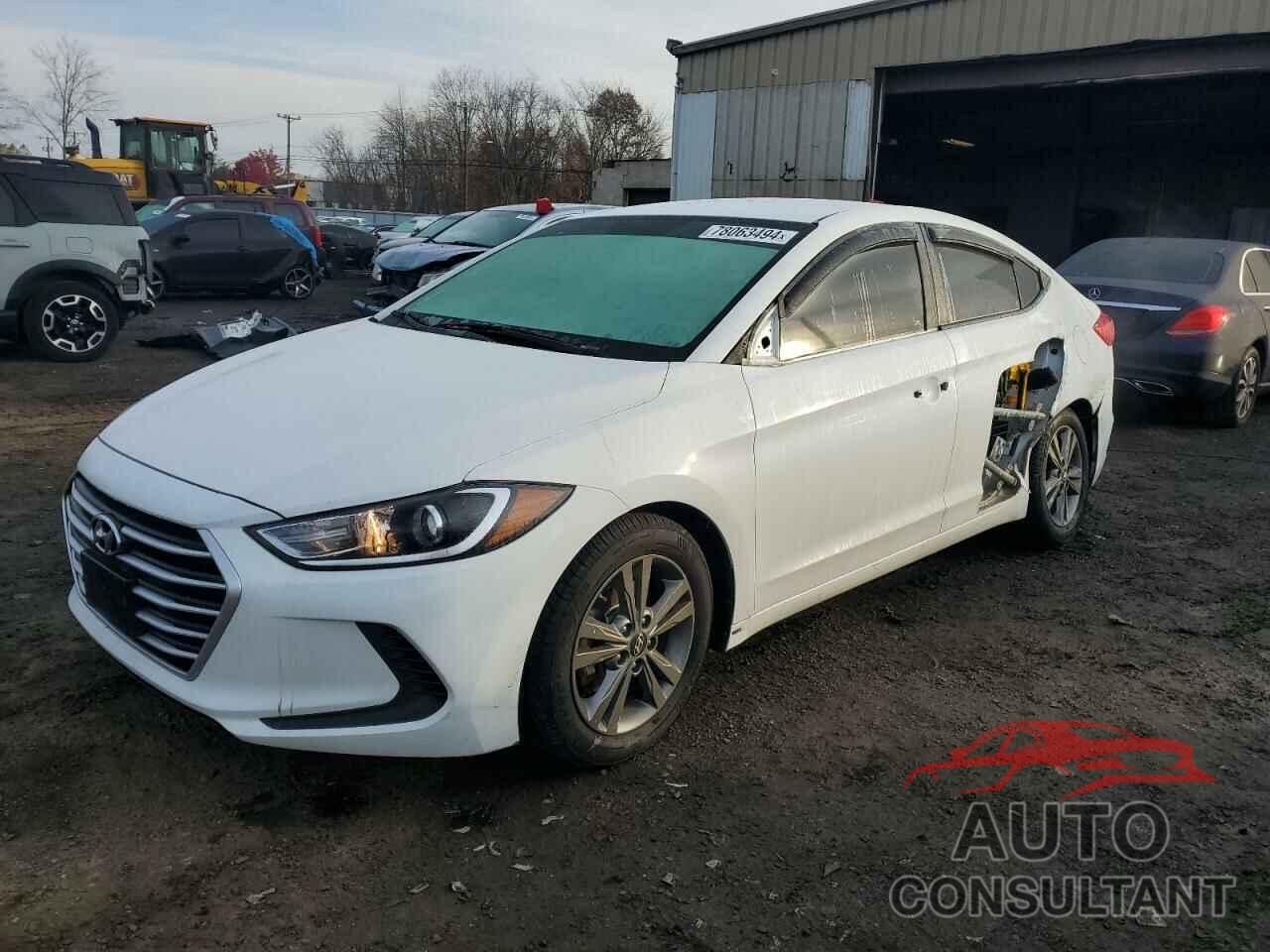 HYUNDAI ELANTRA 2018 - 5NPD84LF7JH237316