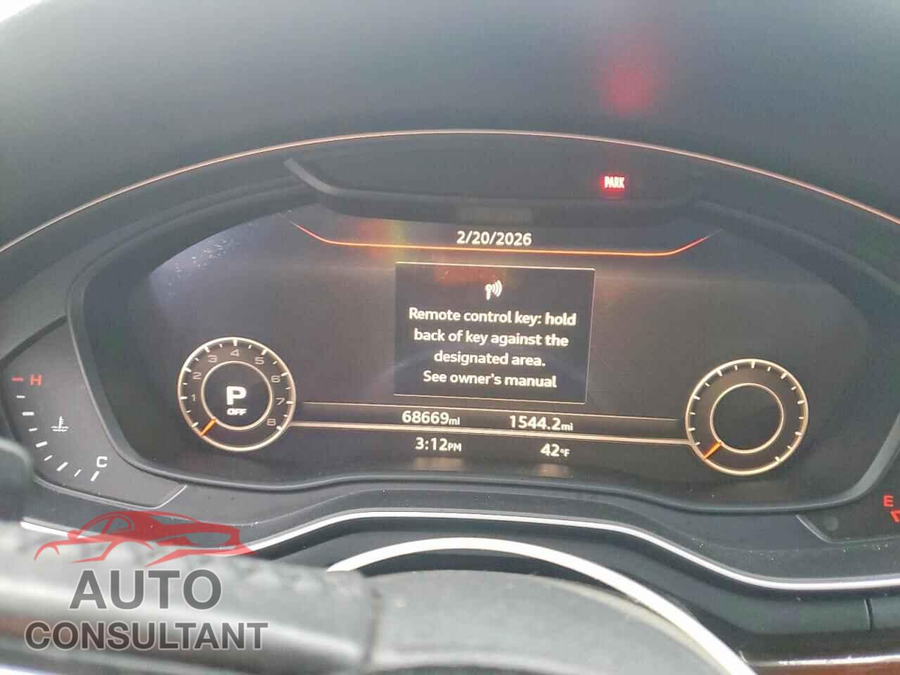 AUDI A5 2018 - WAUENCF54JA059122