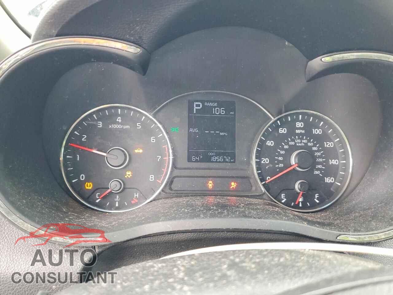 KIA FORTE 2017 - 3KPFK4A72HE069072