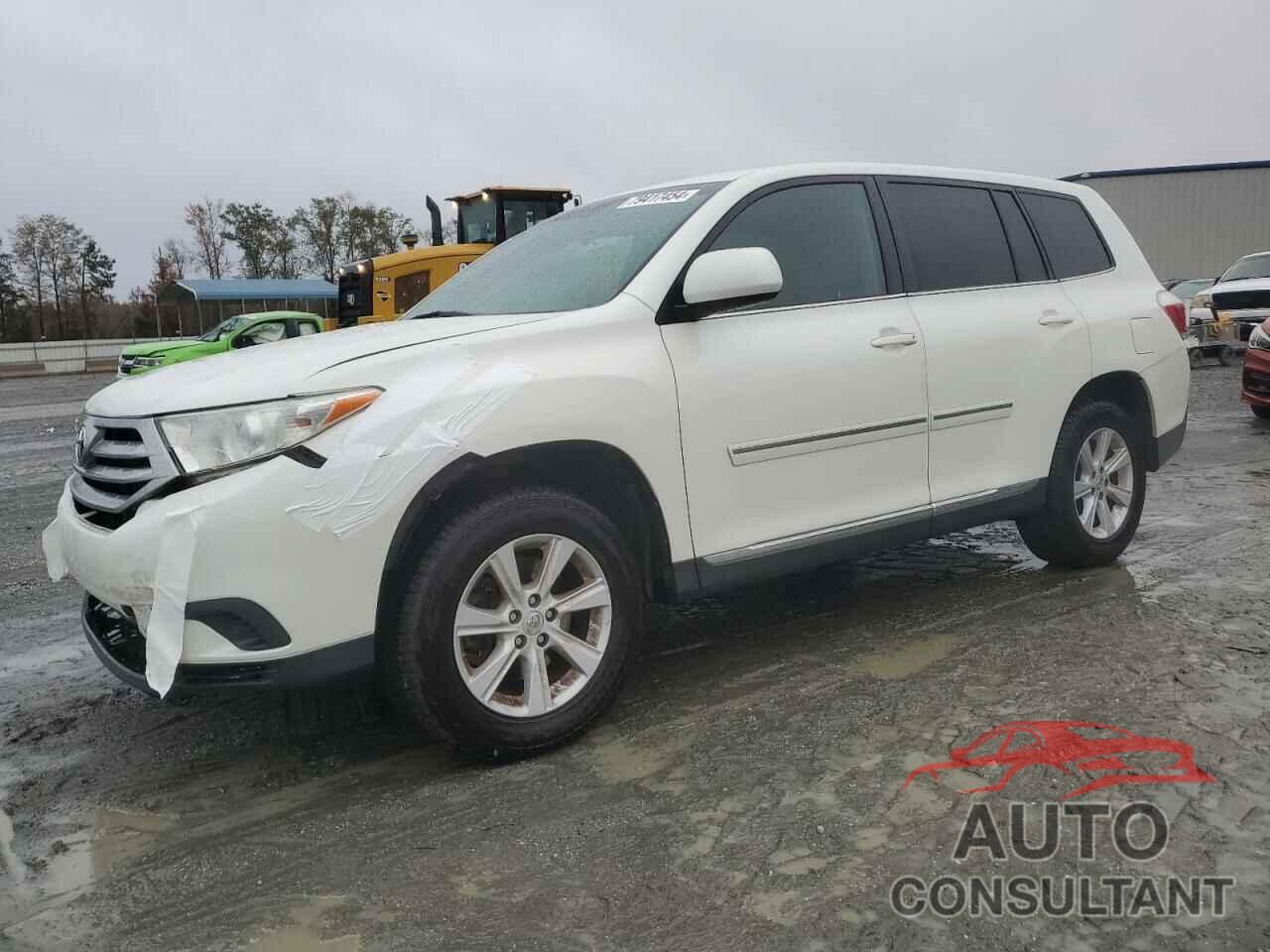 TOYOTA HIGHLANDER 2013 - 5TDBK3EH6DS237825