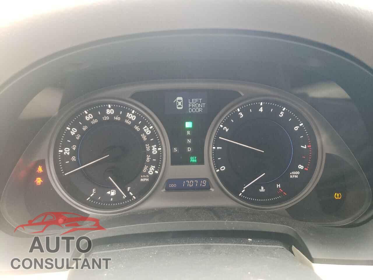 LEXUS IS 2010 - JTHCF5C26A5037966