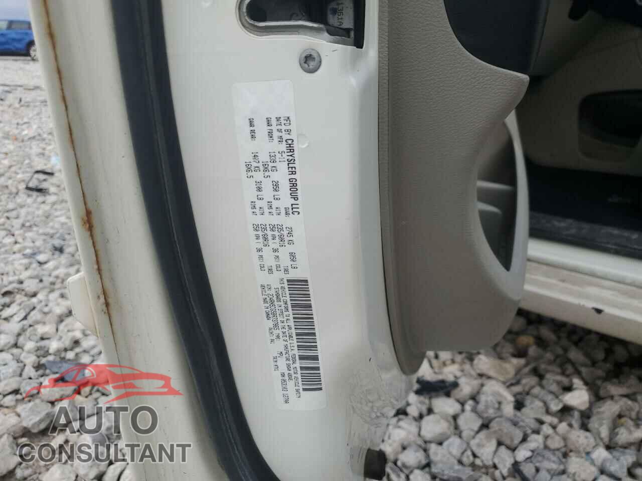 DODGE CARAVAN 2011 - 2D4RN5DG5BR737865