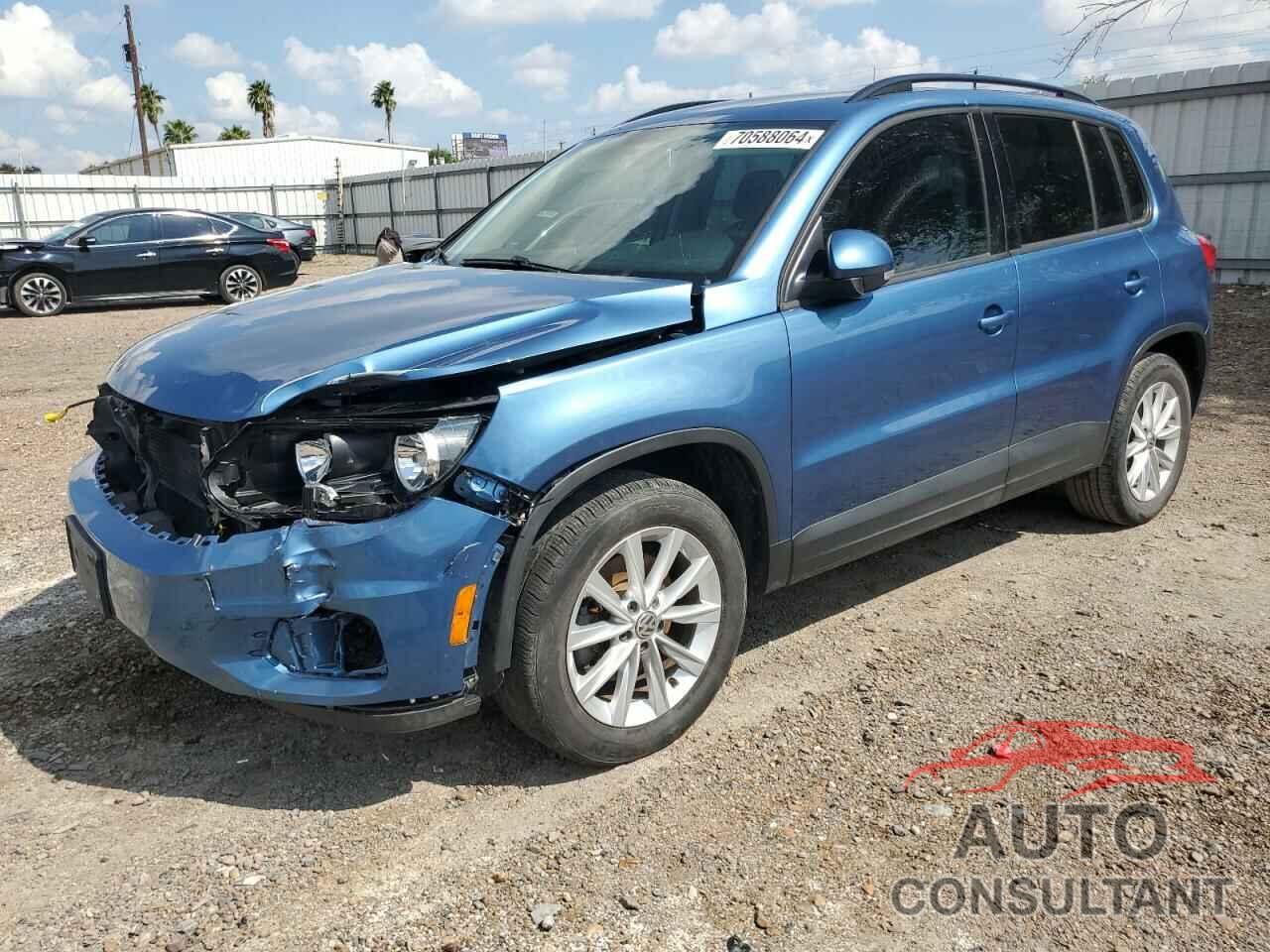 VOLKSWAGEN TIGUAN 2017 - WVGAV7AXXHK042732