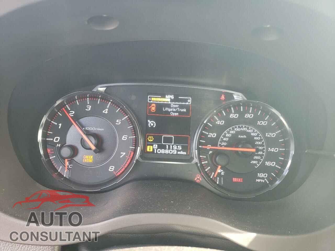 SUBARU WRX 2019 - JF1VA1A69K9812459