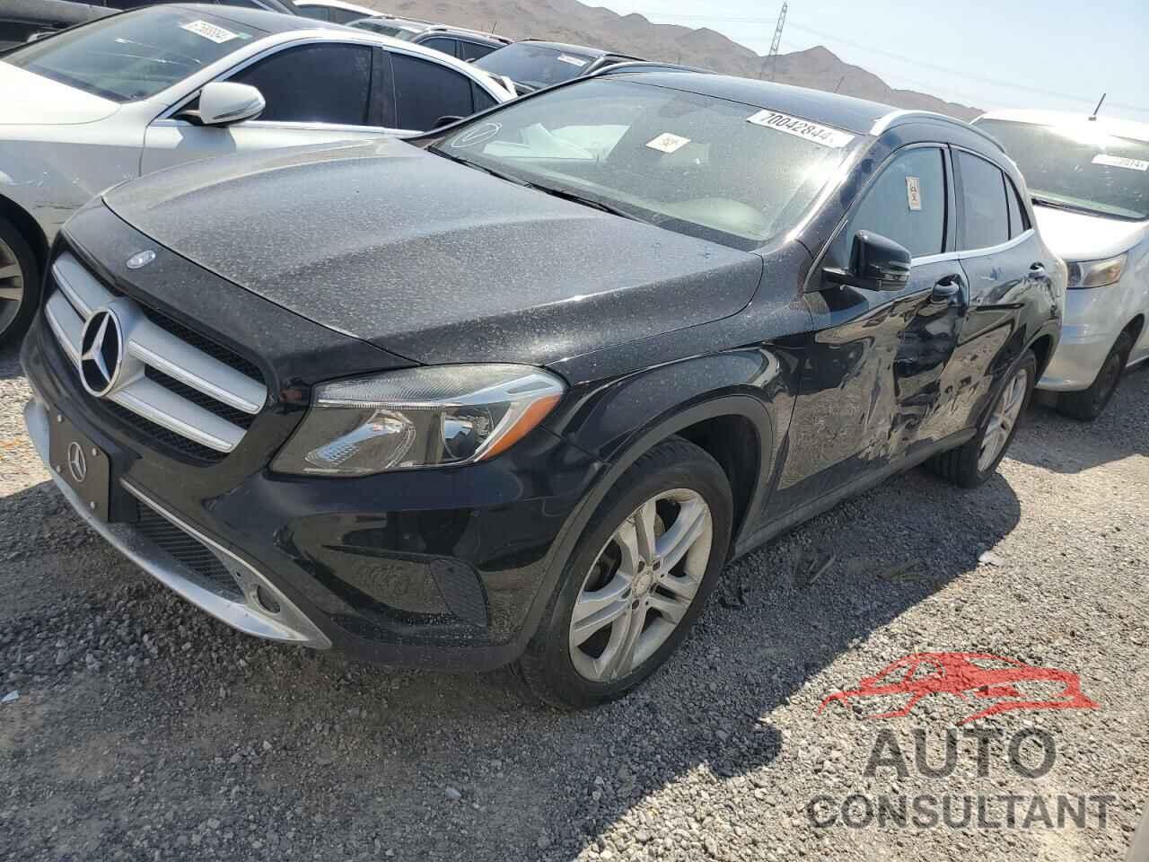 MERCEDES-BENZ GLA-CLASS 2017 - WDCTG4EB4HJ296537