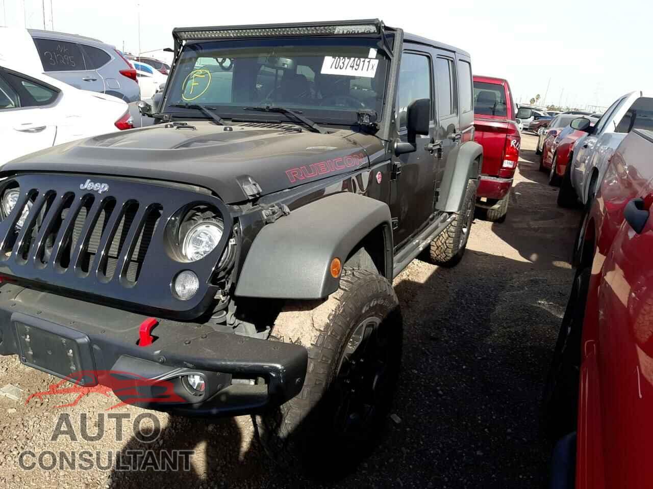 JEEP WRANGLER 2017 - 1C4HJWFG7HL584656