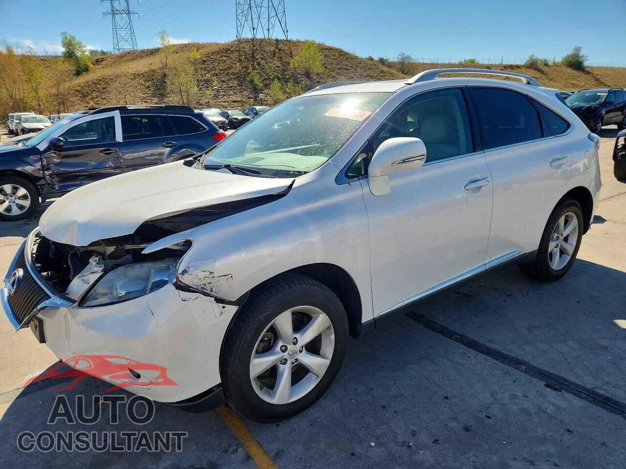 LEXUS RX350 2012 - 2T2BK1BA7CC147727