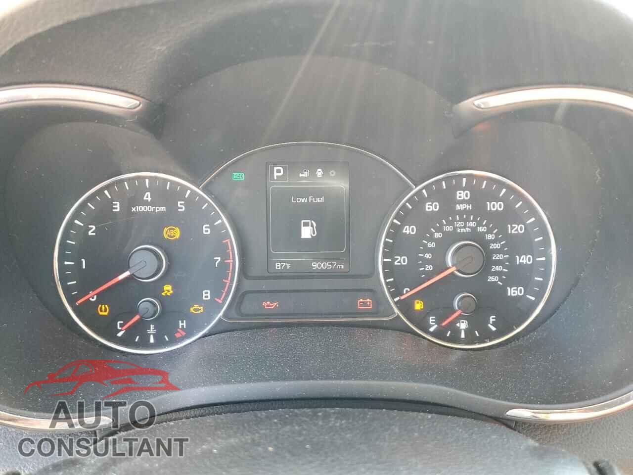 KIA FORTE 2017 - 3KPFL4A70HE018411
