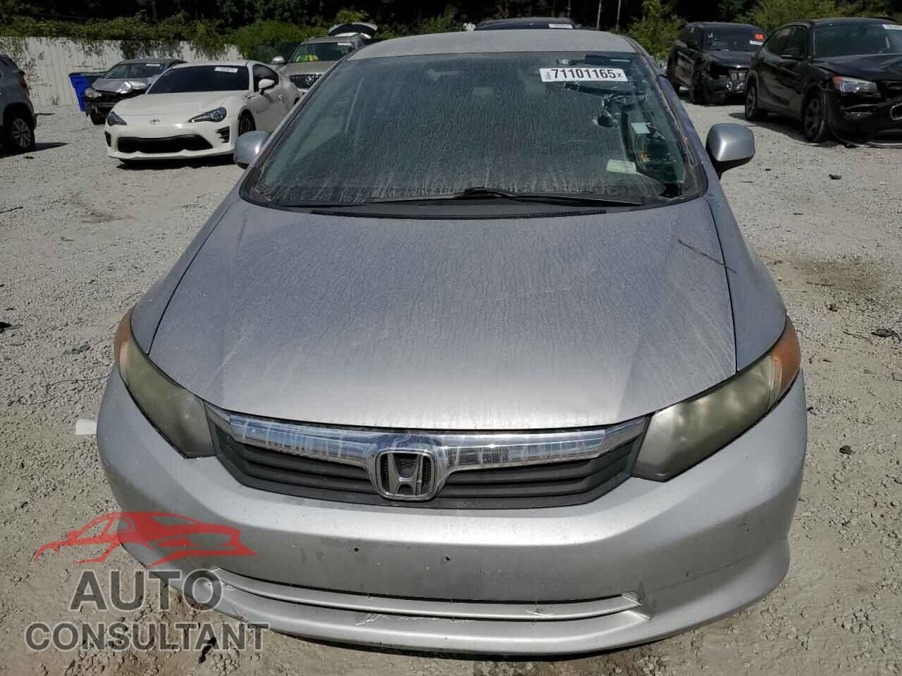 HONDA CIVIC 2012 - 19XFB2F55CE387322
