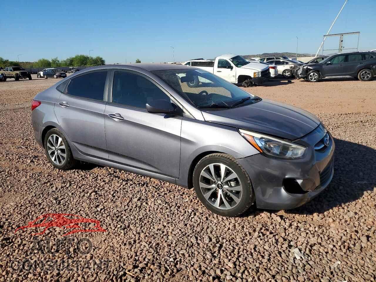 HYUNDAI ACCENT 2017 - KMHCT4AE7HU252396