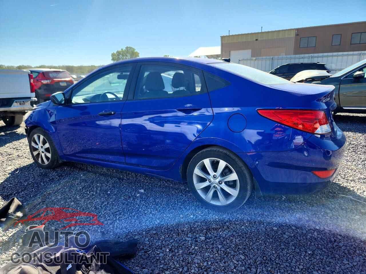 HYUNDAI ACCENT 2012 - KMHCU4AE6CU181293