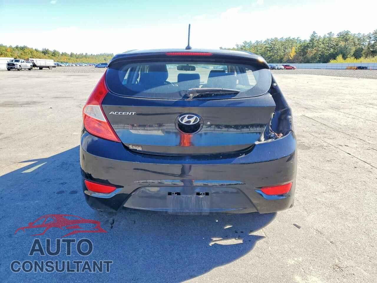 HYUNDAI ACCENT 2013 - KMHCU5AE5DU074629