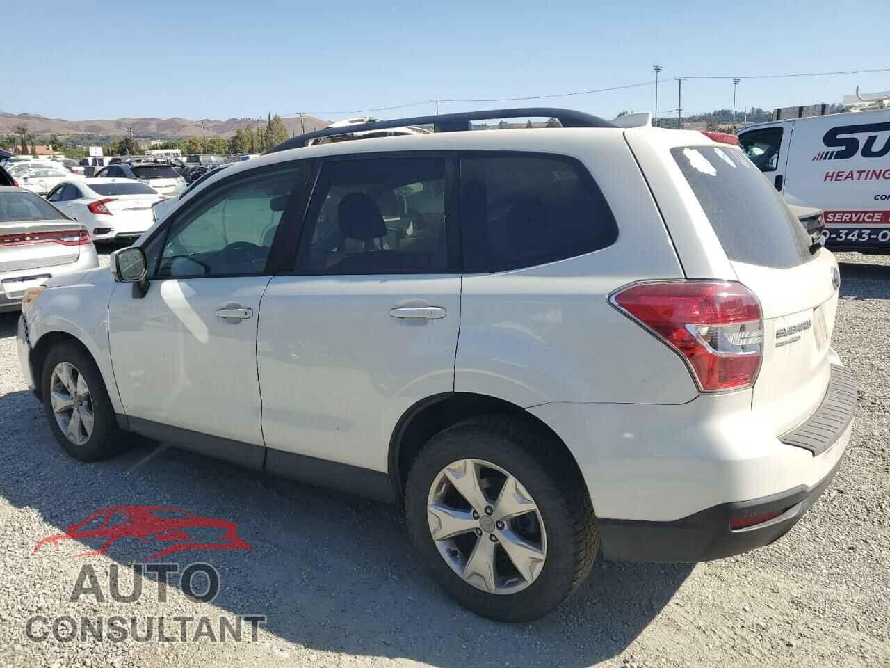 SUBARU FORESTER 2016 - JF2SJAFC4GH557245