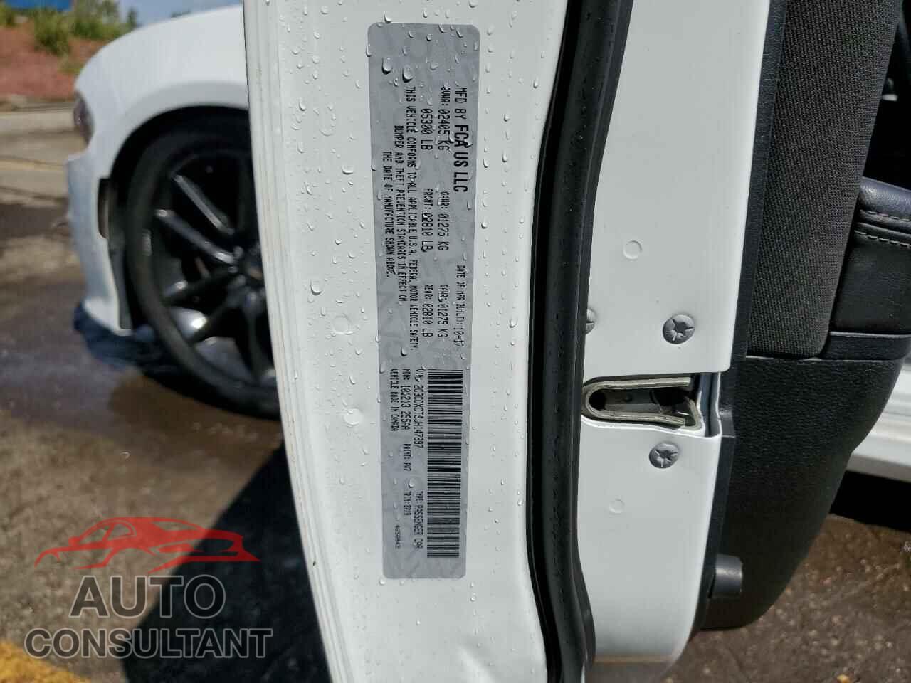 DODGE CHARGER 2018 - 2C3CDXCT3JH147897