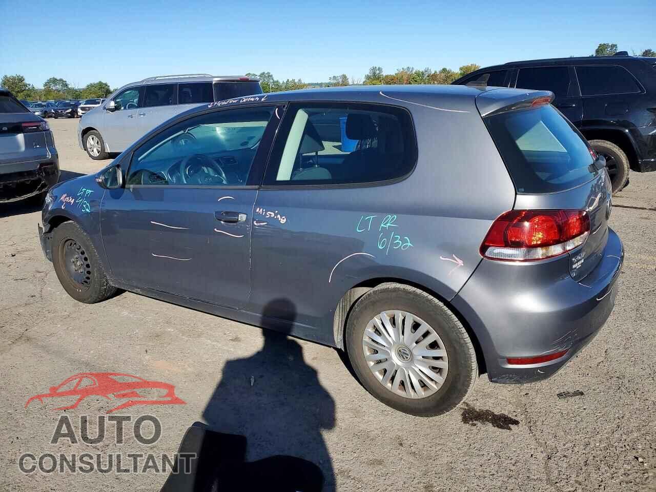 VOLKSWAGEN GOLF 2012 - WVWBB7AJ5CW101829