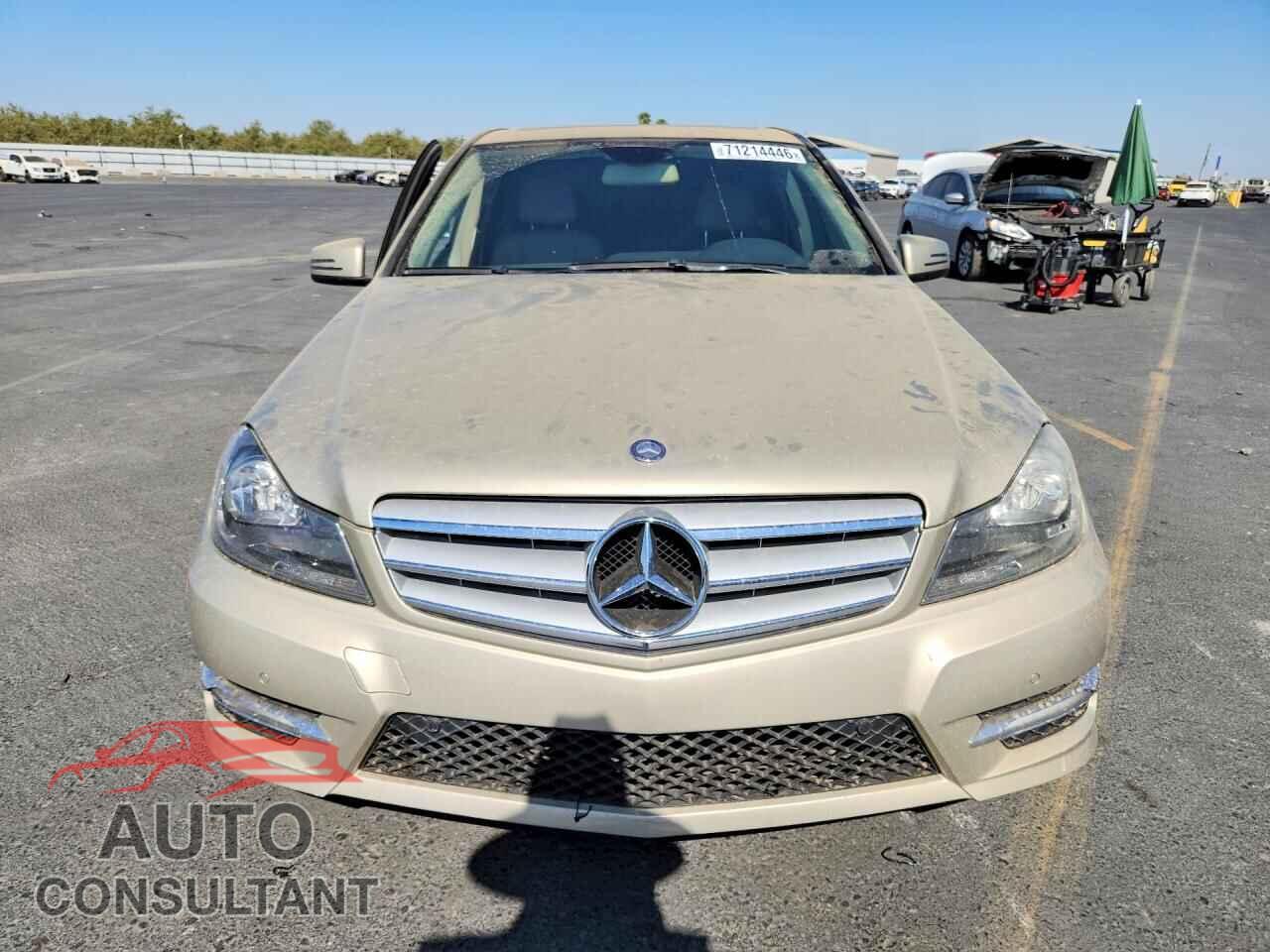 MERCEDES-BENZ C-CLASS 2012 - WDDGF8BB6CF863189